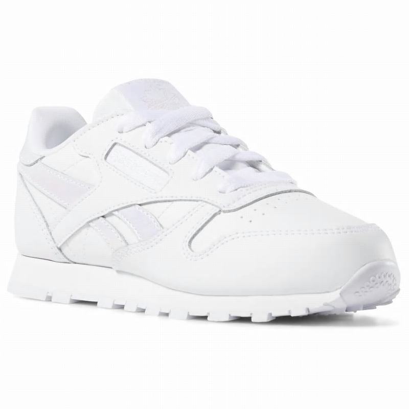 Reebok Classic Leather Tenisky Dievcenske - Biele HQ5854PJ